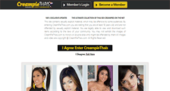 Desktop Screenshot of creampiethais.com